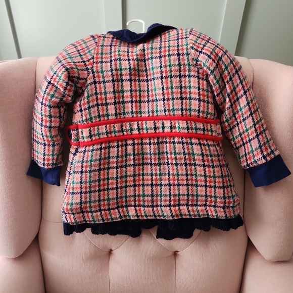 Wildflowers Size 4 Or 4t Winter Coat Jacket Smocked Brand Wild Flowers - Picture 2 of 4